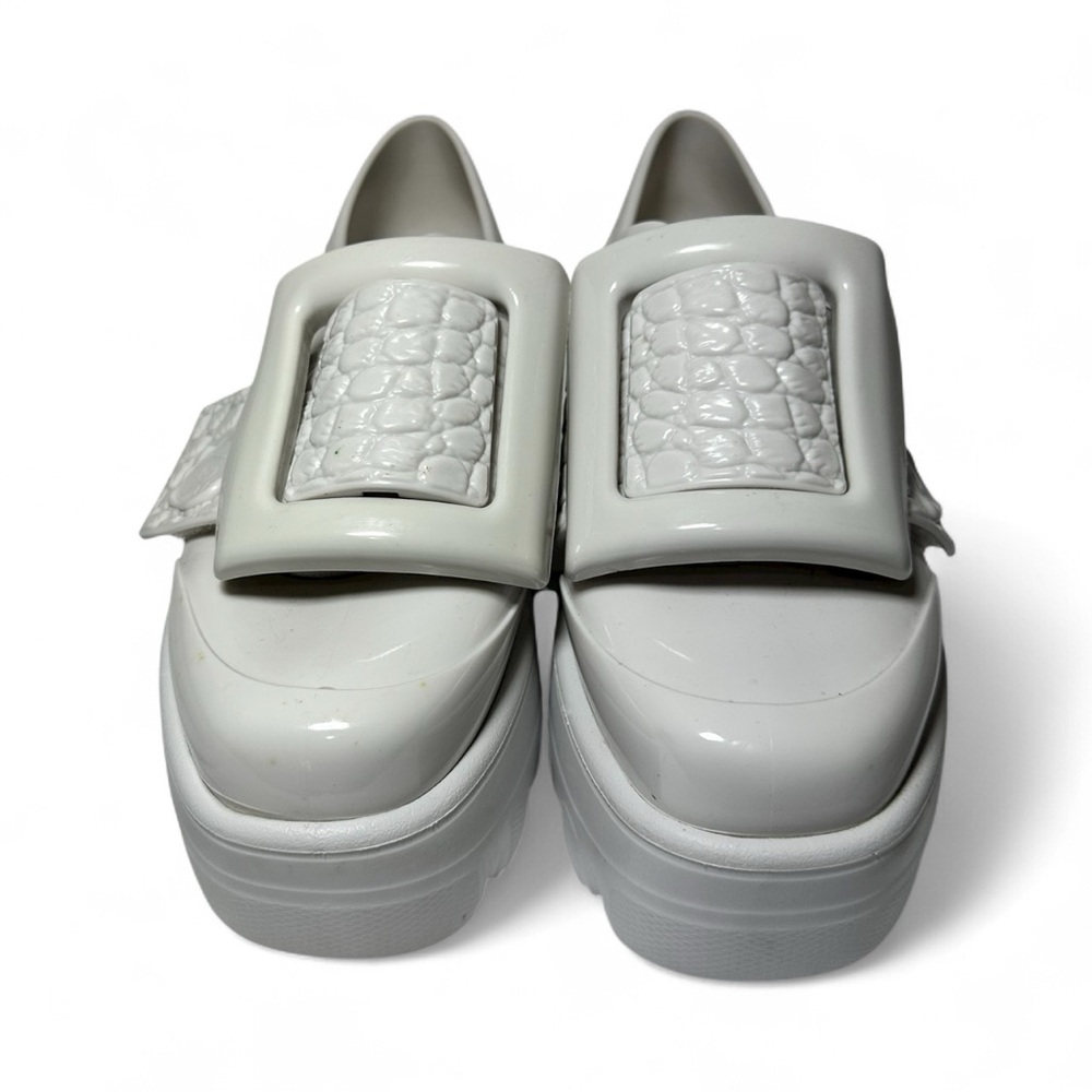 Melissa + Viktor & Rolf Kick Off Buckle Up Platform Jelly Sneakers Women’s 8 - Picture 3 of 11
